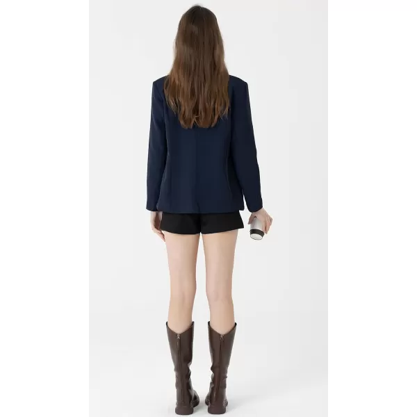 Beninos Womens Casual Long Sleeve Blazer Jackets with No Button
