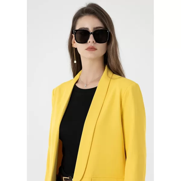Beninos Womens Casual Long Sleeve Blazer Jackets with No Button