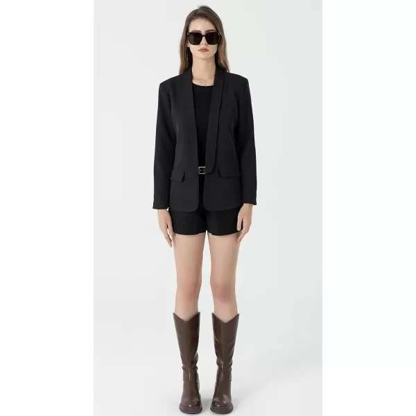 Beninos Womens Casual Long Sleeve Blazer Jackets with No Button