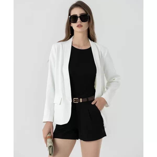Beninos Womens Casual Long Sleeve Blazer Jackets with No Button