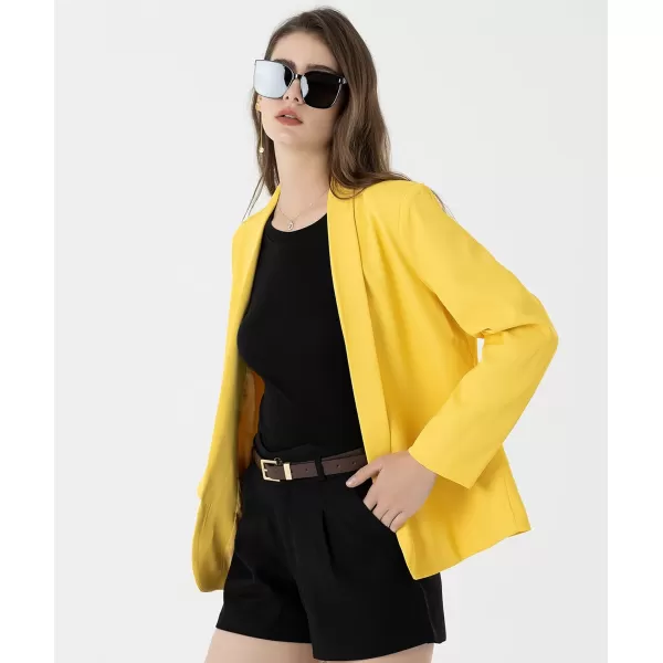 Beninos Womens Casual Long Sleeve Blazer Jackets with No Button
