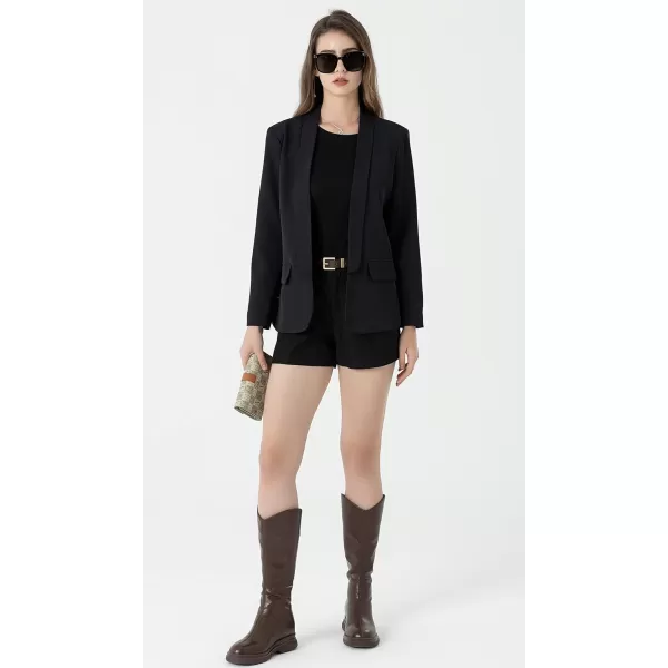 Beninos Womens Casual Long Sleeve Blazer Jackets with No Button