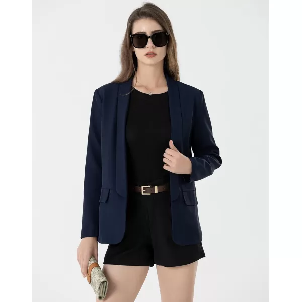 Beninos Womens Casual Long Sleeve Blazer Jackets with No Button