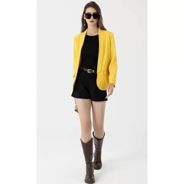 Beninos Womens Casual Long Sleeve Blazer Jackets with No Button