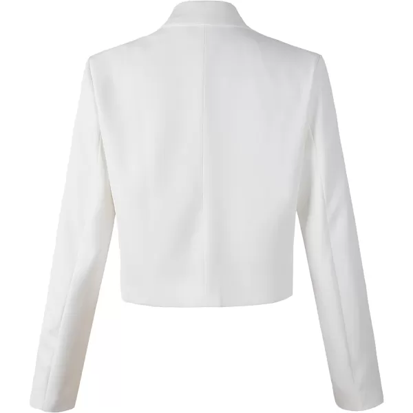 Beninos Women's Double Breasted Crop Blazer Jackets
