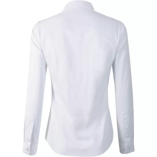 Beninos Women's Formal Work Wear White Simple Shirt