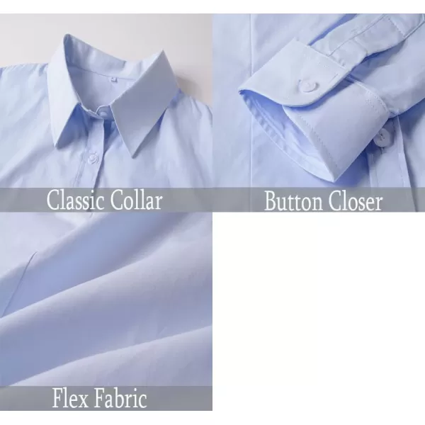 Beninos Women's Formal Work Wear White Simple Shirt