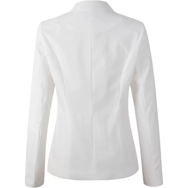 Beninos Womens One Button Blazer Lightweight Office Work Suit Jacket