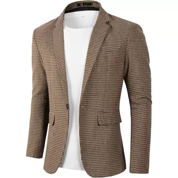 Beninos Men's Casual Blazer Suit Jackets Lightweight Sports Coats One Button