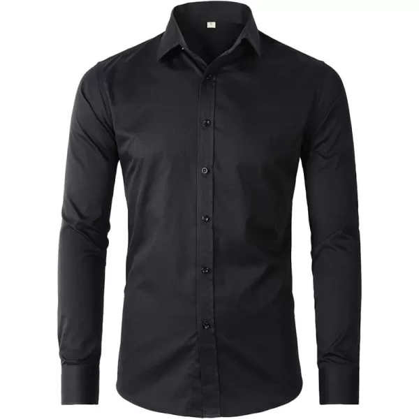 Beninos Mens Classic Button Down Dress Shirt Regular Fit