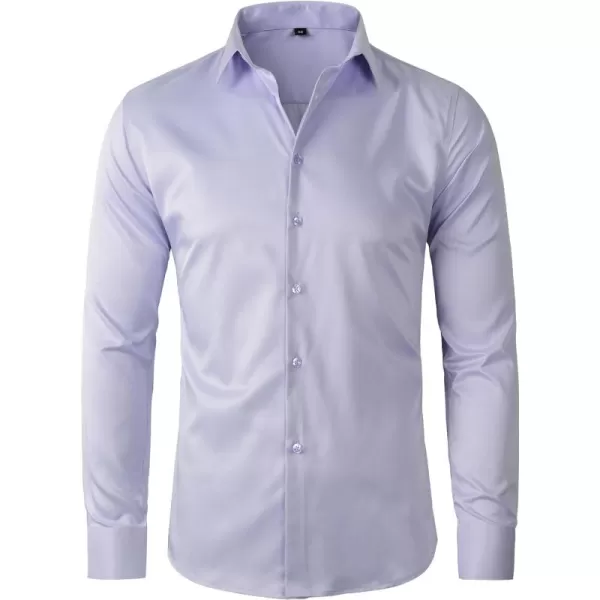 Beninos Mens Long Sleeve Slim Fit Dress Shirts