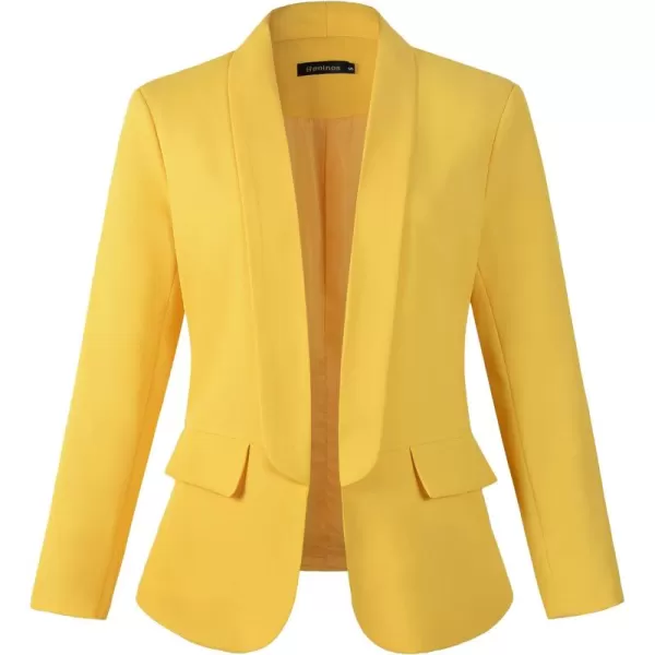 Beninos Womens Casual Long Sleeve Blazer Jackets with No Button