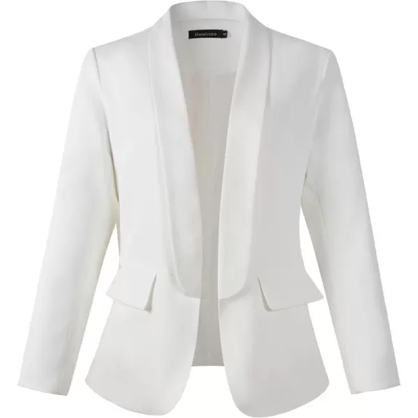 Beninos Womens Casual Long Sleeve Blazer Jackets with No Button