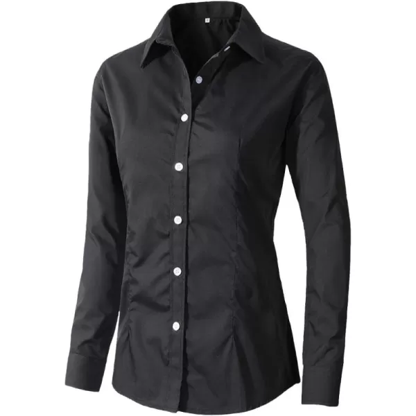 Beninos Women's Formal Work Wear White Simple Shirt