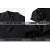 imageBeninos Womens Casual Short Sleeve Blouses Collared ShirtBlack