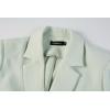 imageBeninos Womens 34 Sleeve Blazers Business Casual Solid Lightweight Suit Jacket Office BlazerGreen