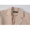 imageBeninos Womens 34 Sleeve Blazers Business Casual Solid Lightweight Suit Jacket Office BlazerKhaki