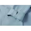 imageBeninos Womens 34 Sleeve Blazers Business Casual Solid Lightweight Suit Jacket Office BlazerLight Blue