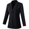 imageBeninos Womens Long Sleeve Blazers Business Casual Solid Lightweight Suit Jacket Office BlazerBlack