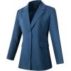 imageBeninos Womens Long Sleeve Blazers Business Casual Solid Lightweight Suit Jacket Office BlazerNavy
