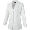 imageBeninos Womens Long Sleeve Blazers Business Casual Solid Lightweight Suit Jacket Office BlazerWhite