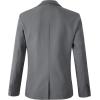 imageBeninos Mens Sport Coat Casual Blazer One Button Business Suit JacketGrey