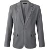 imageBeninos Mens Sport Coat Casual Blazer One Button Business Suit JacketGrey