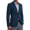 imageBeninos Mens Sport Coat Casual Blazer One Button Business Suit JacketNavy