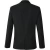 imageBeninos Mens Sport Coat Casual Blazer Peak Lapel Business Suit JacketBlack
