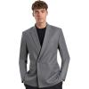 imageBeninos Mens Sport Coat Casual Blazer Peak Lapel Business Suit JacketGrey