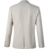 imageBeninos Mens Sport Coat Casual Blazer Peak Lapel Business Suit JacketKhaki