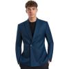imageBeninos Mens Sport Coat Casual Blazer Peak Lapel Business Suit JacketNavy