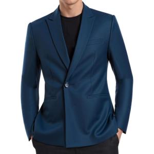 imageBeninos Mens Sport Coat Casual Blazer Peak Lapel Business Suit JacketNavy