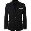 image:imageBeninos Mens Sport Coat Casual Blazer One Button Business Suit JacketBlack 2 Button