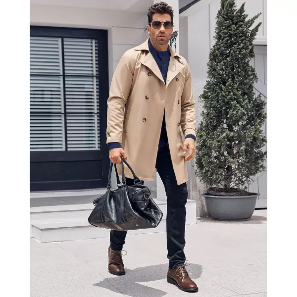 Beotyshow Mens Cable Knitted Pullover Sweaters Stand Collar Solid Twisted Thermal Sweaters with Button for Men