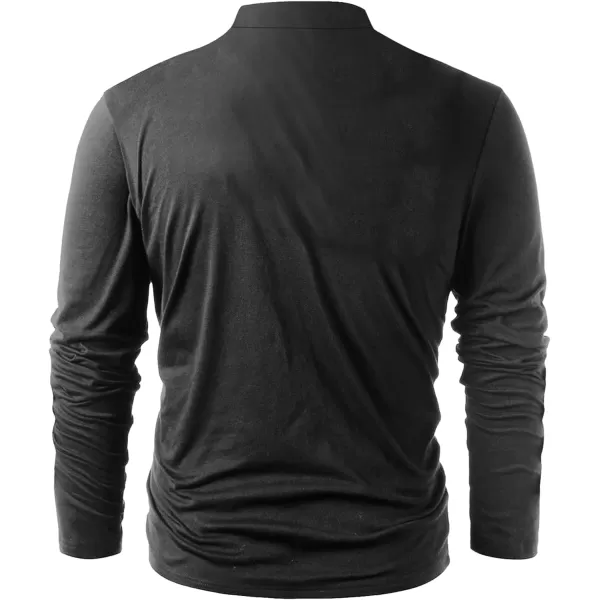Beotyshow Mens Distressed Henley Shirts Lace Up Short Sleeve Pirate Shirts V Neck Casual Cotton for Beach Renaissance Viking