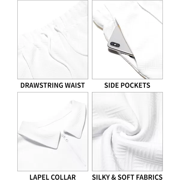 Beotyshow Mens Polo Shirt and Shorts Sets Outfits 2 Piece Fashion Summer Tracksuits Casual Short Sleeve Set