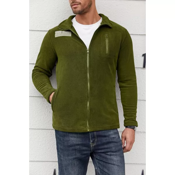 Beotyshow Mens Tactical Fleece Jacket Polar Soft Warm Quarter Zip Pullover
