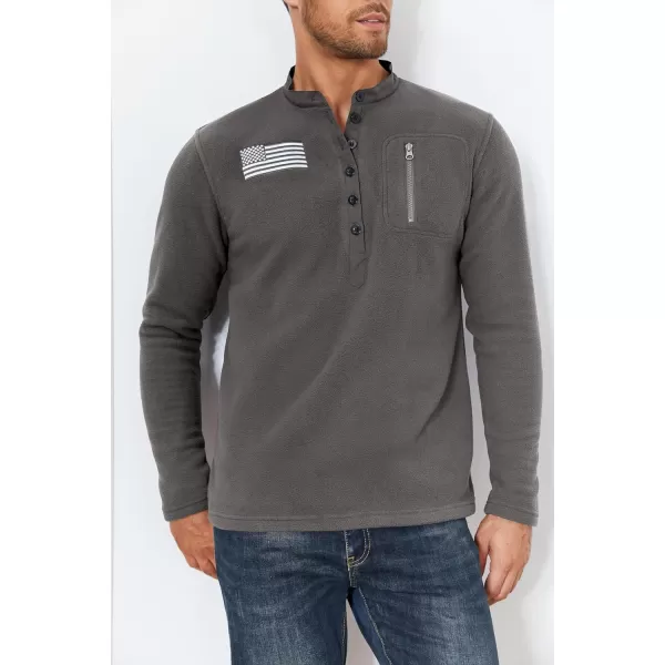 Beotyshow Mens Tactical Fleece Jacket Polar Soft Warm Quarter Zip Pullover