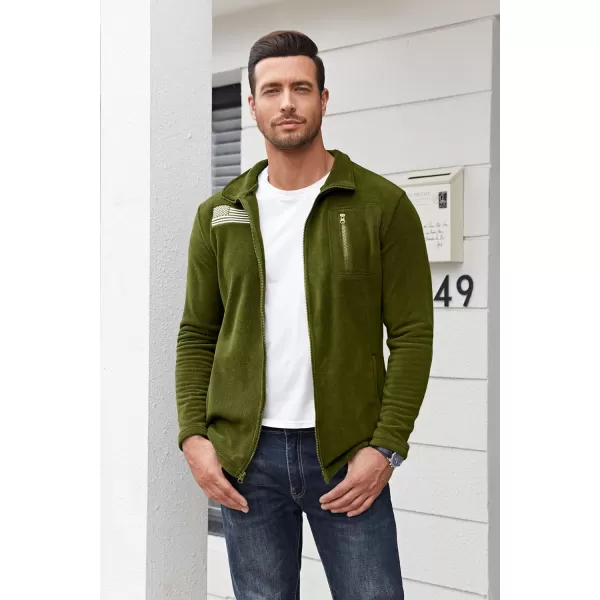 Beotyshow Mens Tactical Fleece Jacket Polar Soft Warm Quarter Zip Pullover
