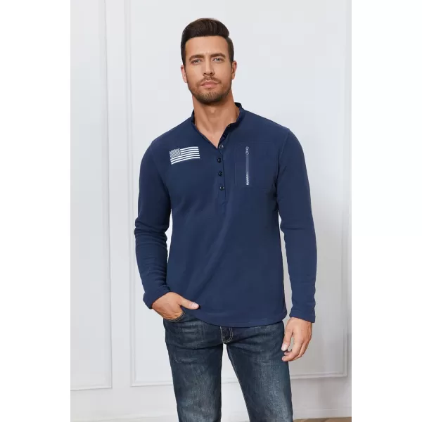 Beotyshow Mens Tactical Fleece Jacket Polar Soft Warm Quarter Zip Pullover