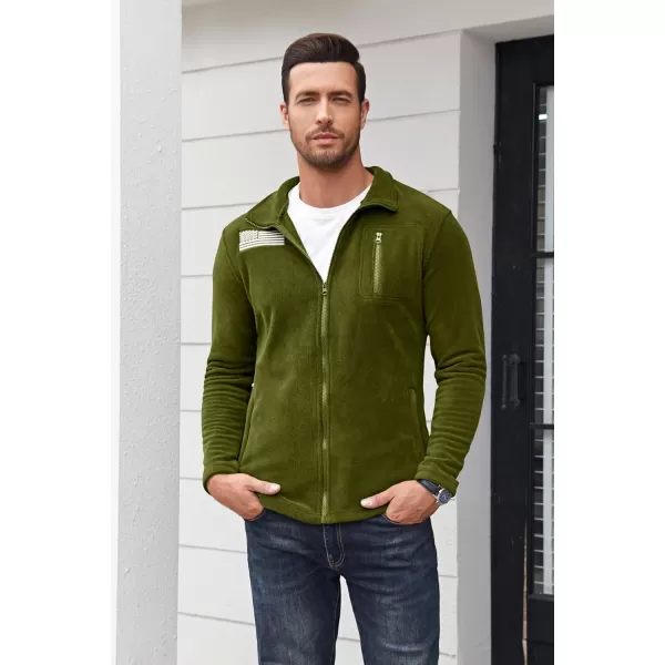 Beotyshow Mens Tactical Fleece Jacket Polar Soft Warm Quarter Zip Pullover