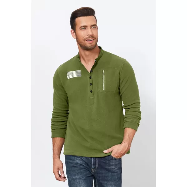 Beotyshow Mens Tactical Fleece Jacket Polar Soft Warm Quarter Zip Pullover