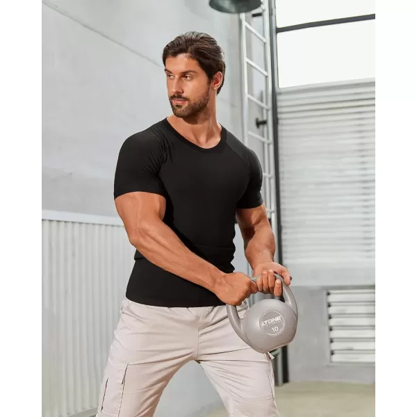 CGTFY Gynecomastia Compression Shirts Men Tank Top Sauna Sweat Shirts,Slimming Body Shaper Vest for Men