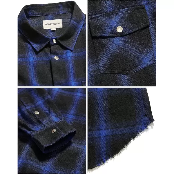 Men's Sleeveless Flannel Plaid Shirts Casual Button Down Cowboy Vest Shirts