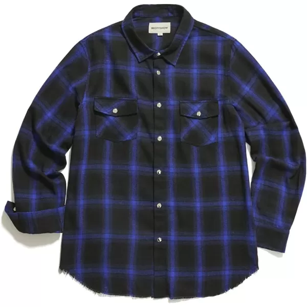 Men's Sleeveless Flannel Plaid Shirts Casual Button Down Cowboy Vest Shirts