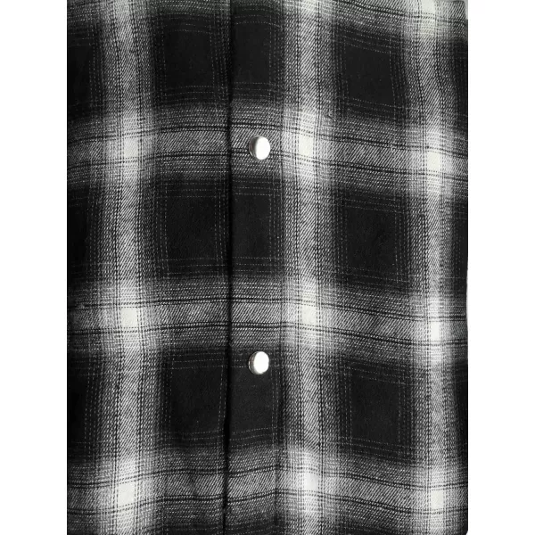 Men's Sleeveless Flannel Plaid Shirts Casual Button Down Cowboy Vest Shirts