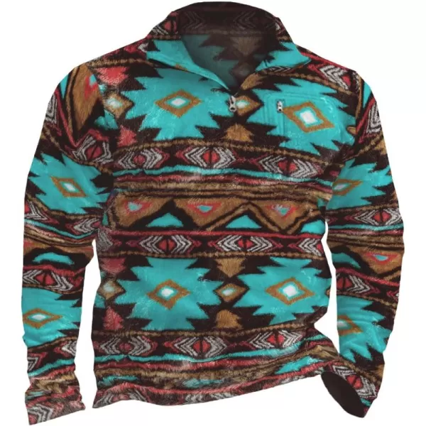 Beotyshow Mens Tactical Fleece Jacket Polar Soft Warm Quarter Zip Pullover