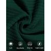 imageBeotyshow Mens Ribbed Knit T Shirts Short Sleeve Crew Neck Slim Fit Stretchy Muscle Shirts Basic Solid Tee TopsDark Green