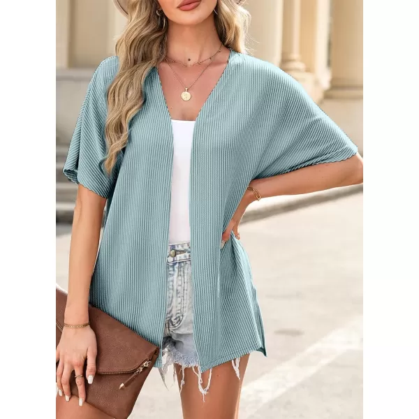 Sidefeel Women's Lightweight Summer Cardigan Casual Beach Kimono Cover Ups